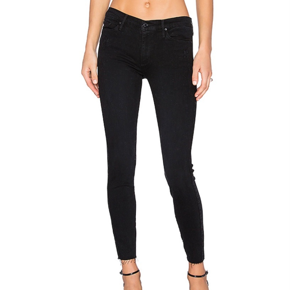 BLACK ORCHID WOMEN'S NOAH ANKLE FRAY JEANS
